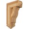 Ekena Millwork Funston Arts & Crafts Rough Sawn Bracket, Western Red Cedar, 6"W x 18"D x 26"H BKT06X18X26FST03RWR - alternate 1